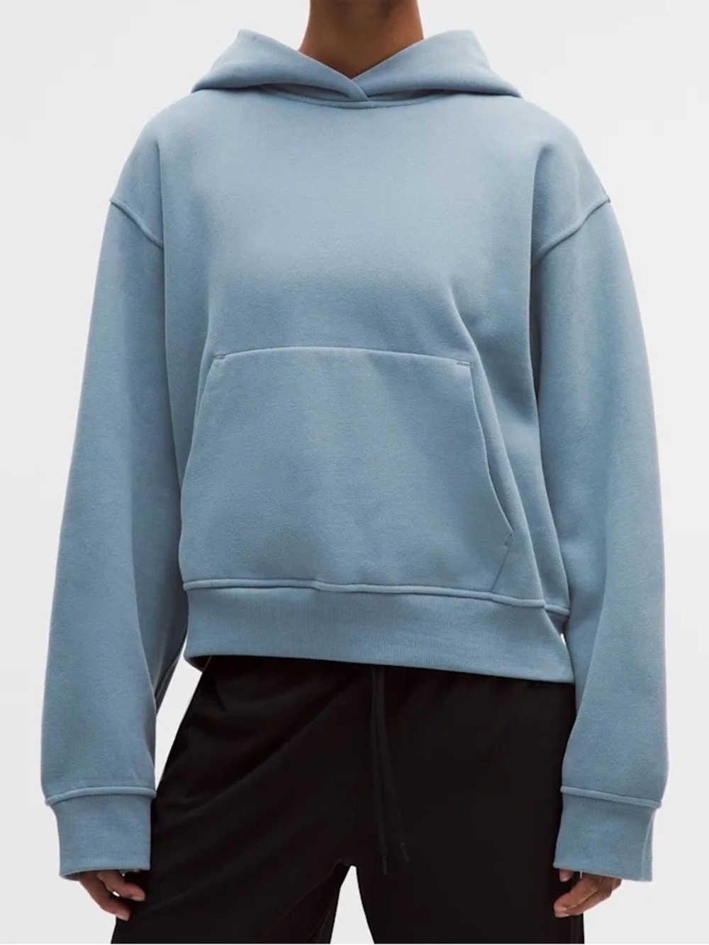Lululemon Steady State Oversized Hoodie Steel Blue Size Medium M NWT New